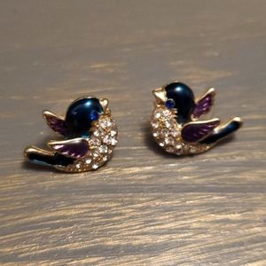 Betsy Johnson Bird Earrings